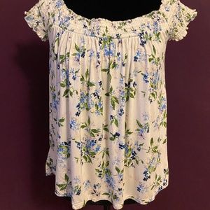 Off the shoulder shirt